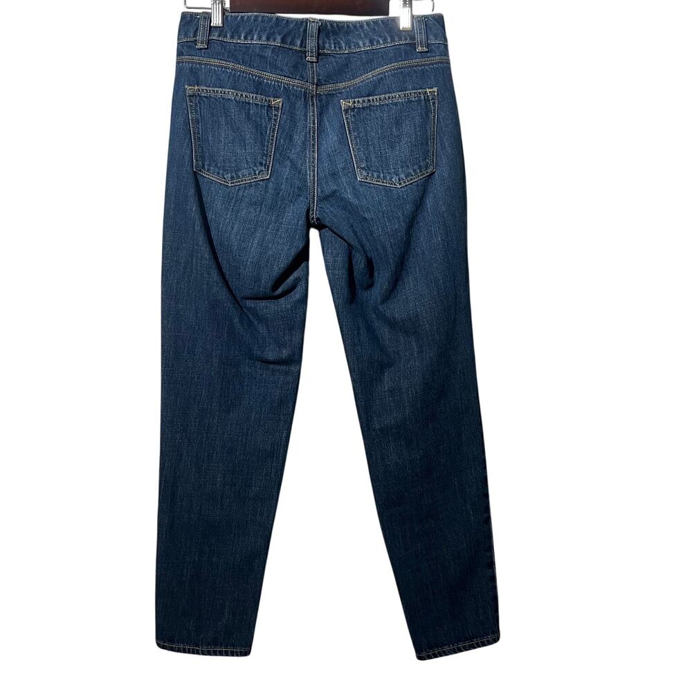 Talbots Flawless 5 Pocket Mid Rise Boyfriend Blue Denim Jeans | Women's Size 4 - Picture 2 of 12